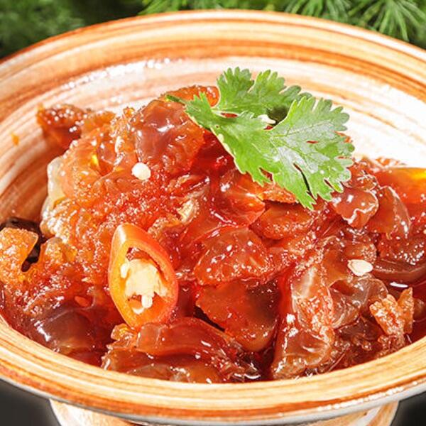 Jelly Fish Head w. Special Sauce 爽脆海蜇頭